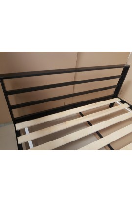 LOZKO INDUSTRIALNE LOFT 140X200 SKANDYNAWSKI STYL