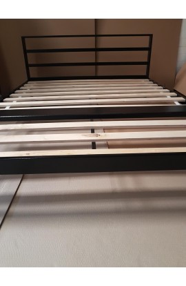LOZKO INDUSTRIALNE LOFT 140X200 SKANDYNAWSKI STYL