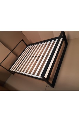 LOZKO METALOWE  INDUSTRIALNE LOFT 140X200