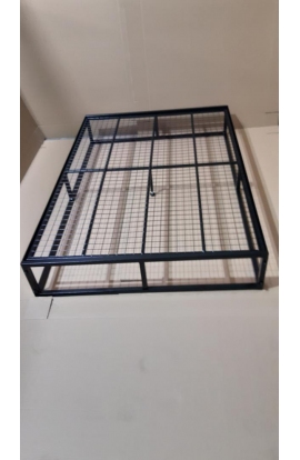 Olimp 140x200 z siatką łózko metalowe